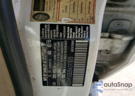 2011 Mercedes-Benz E 350 from USA, damaged, VIN WDDHF5GB2BA297815